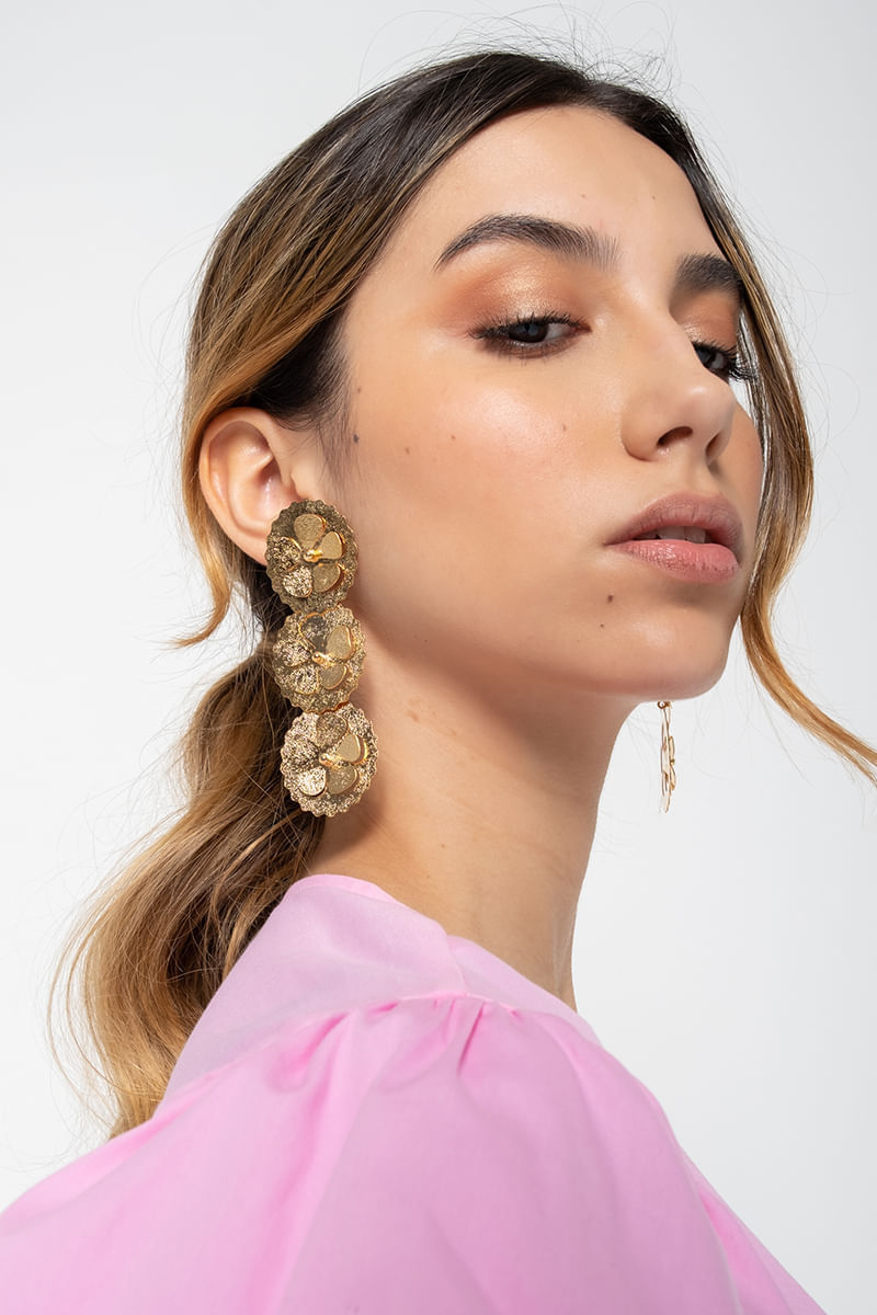 Aretes-riel-circular