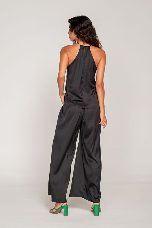 Conjunto de pantalón y blusa Halter