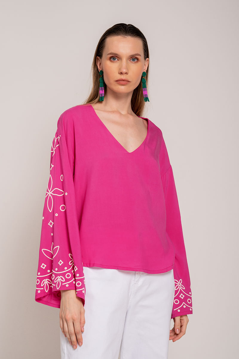 Blusa-estampada