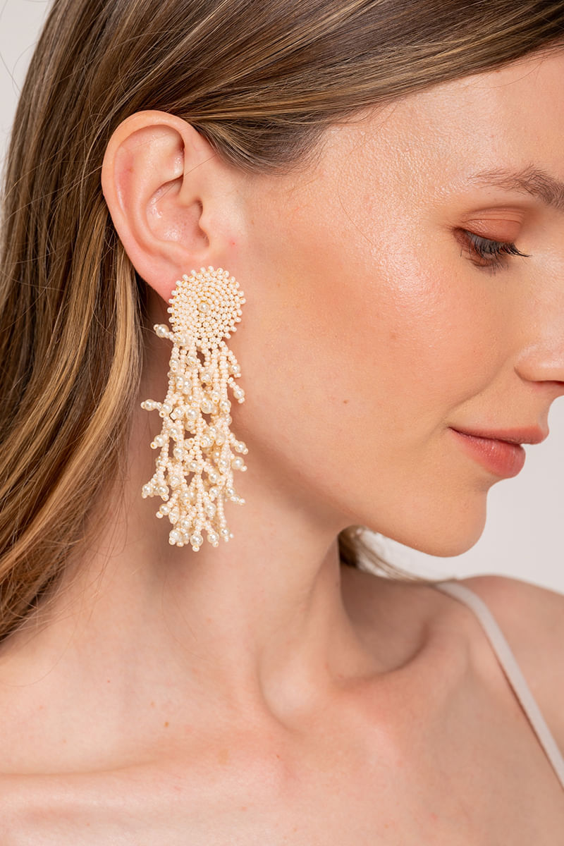 Aretes-perla