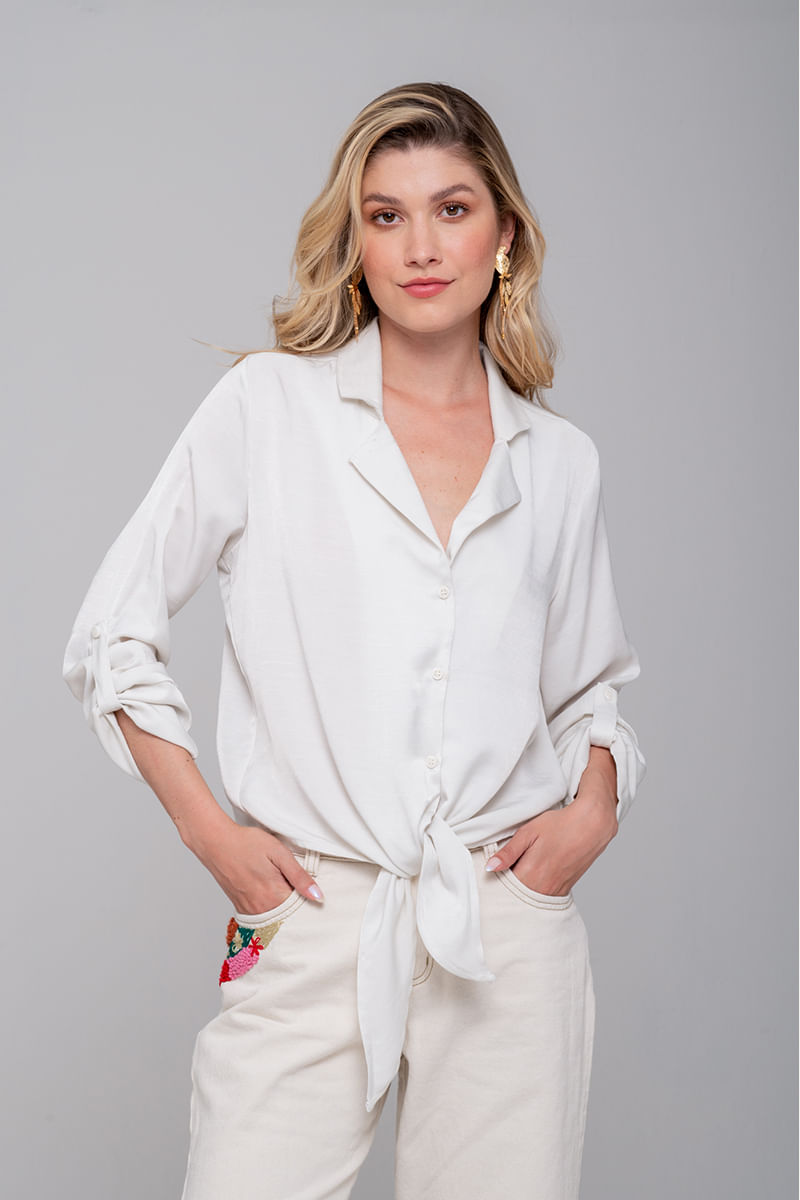 Blusa-anudada