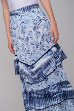 Falda-larga-estampada