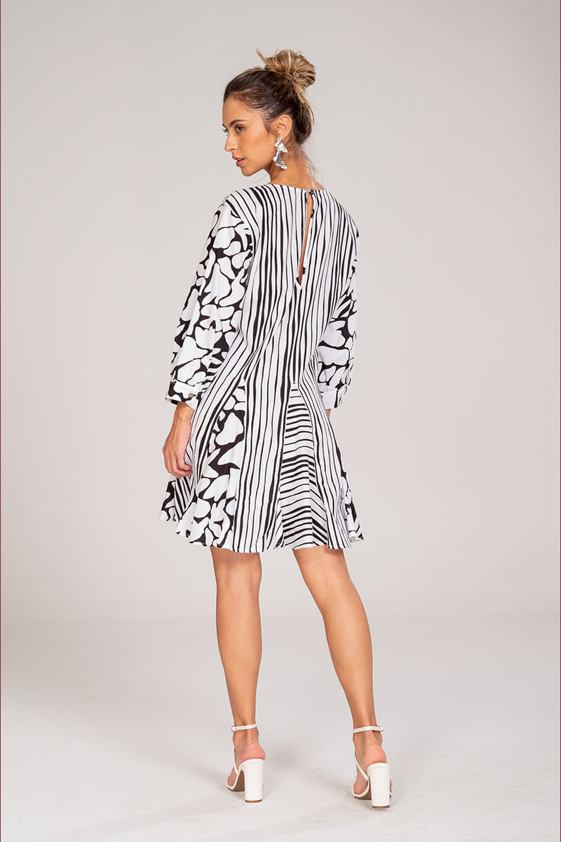 Vestido-corto-estampado