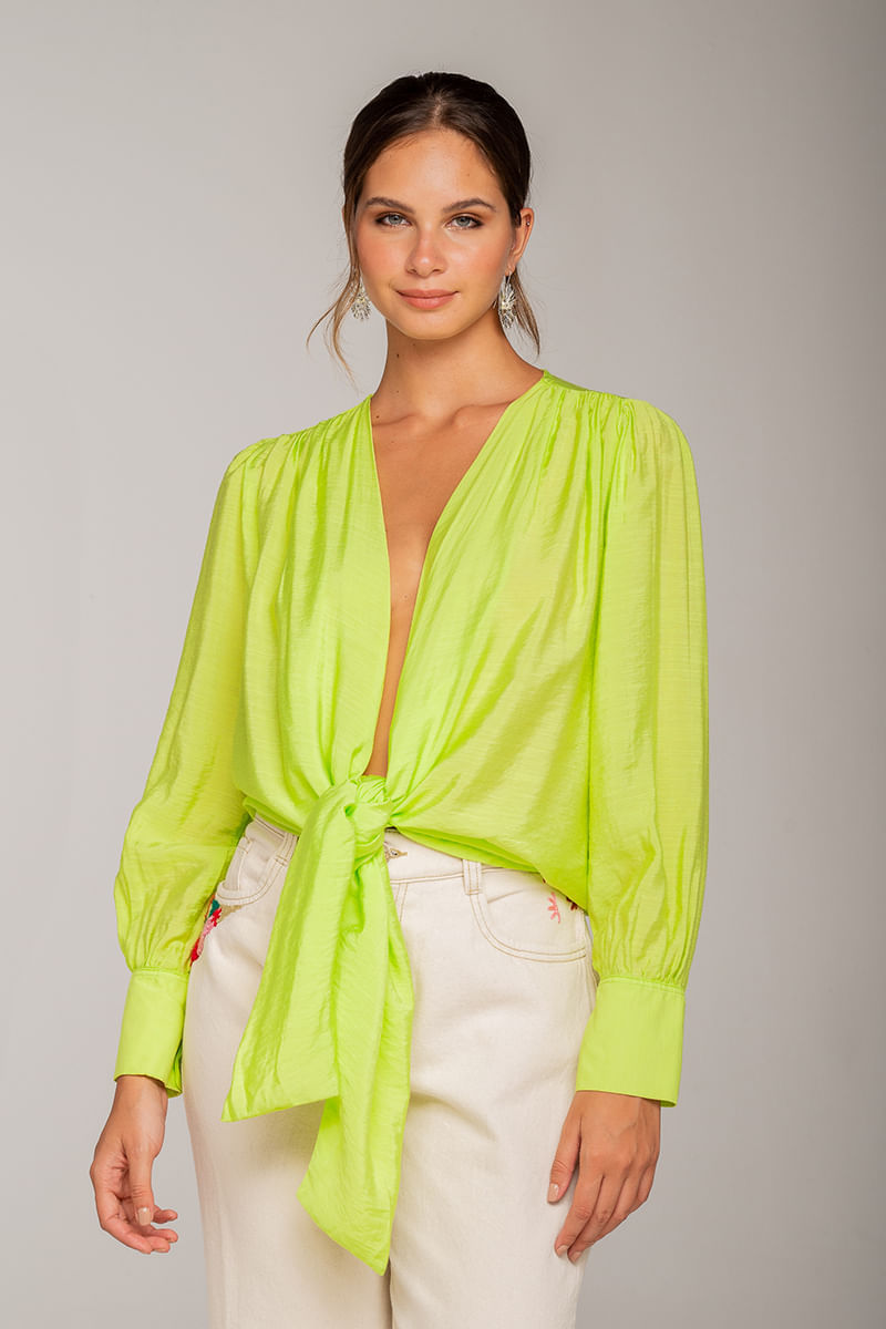 Blusa-manga-larga-anudada