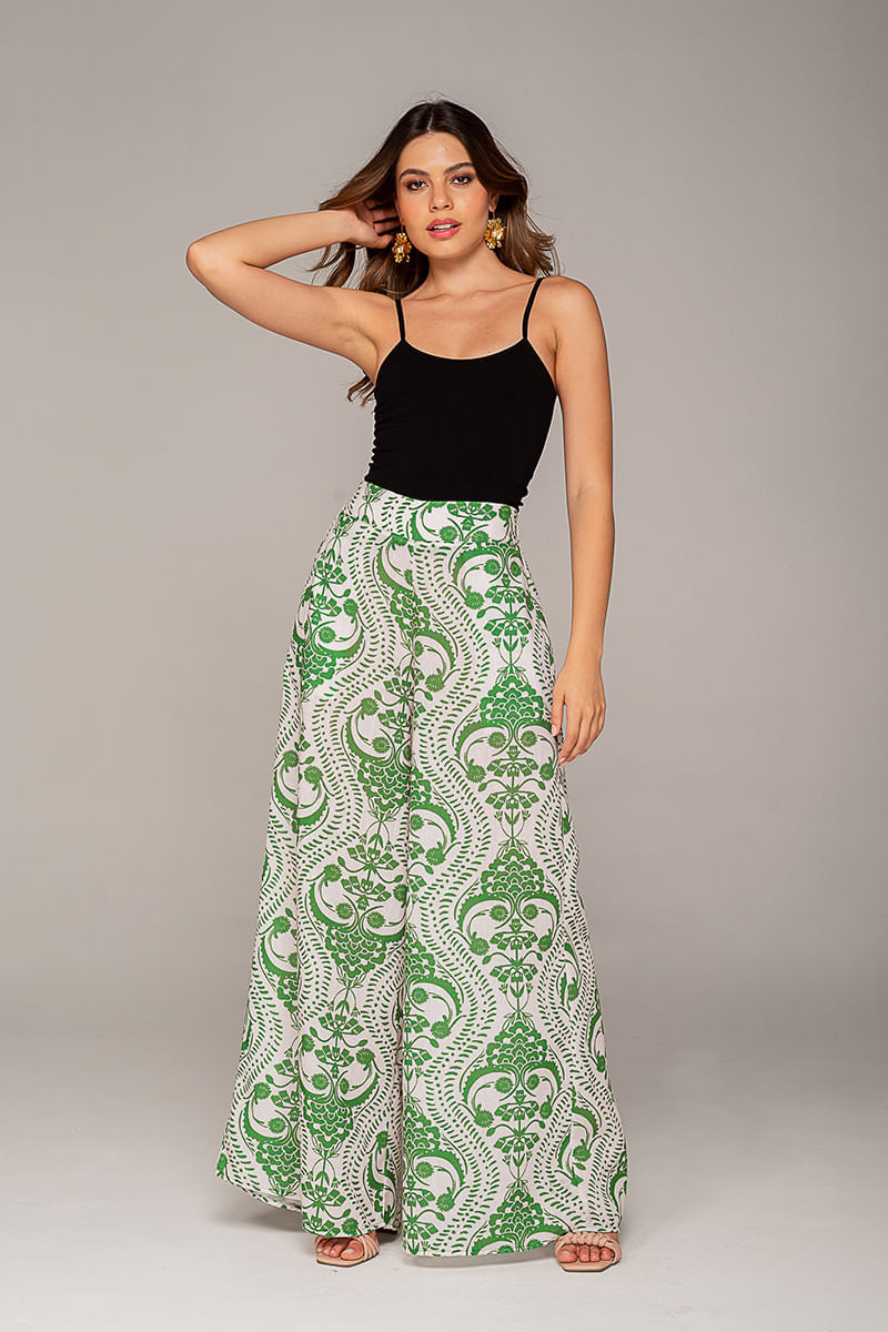 Pantalon-palazzo